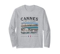 Cannes Costa Azul Croisette Riviera Francesa Bandera Francia Manga Larga