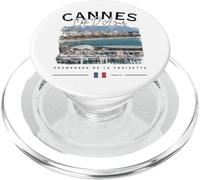 Cannes Costa Azul Croisette Riviera Francesa Bandera Francia PopSockets PopGrip para MagSafe