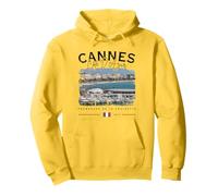 Cannes Costa Azul Croisette Riviera Francesa Bandera Francia Sudadera con Capucha