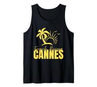 Cannes Riviera Francesa Costa Azul Francia Sailing Marina Camiseta sin Mangas