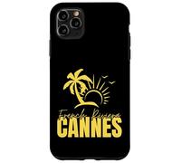 Cannes Riviera Francesa Costa Azul Francia Sailing Marina Carcasa para iPhone 11 Pro Max