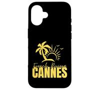 Cannes Riviera Francesa Costa Azul Francia Sailing Marina Carcasa para iPhone 16