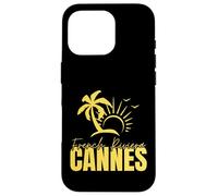 Cannes Riviera Francesa Costa Azul Francia Sailing Marina Carcasa para iPhone 16 Pro