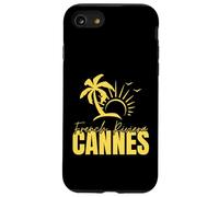 Cannes Riviera Francesa Costa Azul Francia Sailing Marina Carcasa para iPhone SE (2020) / 7 / 8
