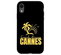Cannes Riviera Francesa Costa Azul Francia Sailing Marina Carcasa para iPhone XR