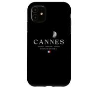Cannes Riviera Francesa Yacht Club Costa Azul Vela Francia Carcasa para iPhone 11