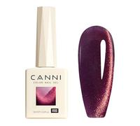 CANNI Esmaltes Semipermanentes de Uñas en Gel Ojo de Gato Galaxia roja brillante Cat Eye Gel Polish Pintauñas Semipermanentes Apto Para Principiantes Manicura 9ml