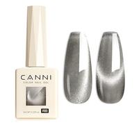CANNI Esmaltes Semipermanentes de Uñas en Gel Ojo de Gato galaxie grise Cat Eye Gel Polish Pintauñas Semipermanentes Apto Para Principiantes Manicura 9ml