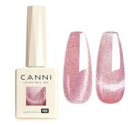 CANNI Esmaltes Semipermanentes de Uñas en Gel Ojo de Gato noir violet Cat Eye Gel Polish Pintauñas Semipermanentes Apto Para Principiantes Manicura 9ml