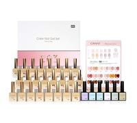 CANNI Esmaltes Semipermanentes para Uñas 24 Color Pintauñas Semipermanentes Púrpura Naranja Rojo Amarillo Beige Verde Kit Pintauñas Gel Nail Polish UV LED Esmaltes en Gel 9ml CC3