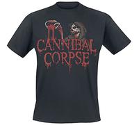 Cannibal Corpse Acid Blood - Camiseta para Hombre, Color Negro, Negro, L