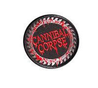 Cannibal Corpse de seis pies bajo Obituary Doom Metal, Black Thrash Heavy Speed Metal Muath Grind1 bordado plancha en apliques de recuerdo accesorio