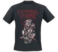Cannibal Corpse Destroyed Without A Trace Hombre Camiseta Negro 100% algodón Regular