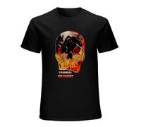 Cannibal Holocaust Movie Poster Men's T-Shirt Unisex Black Cotton Print tee Shirts 3XL