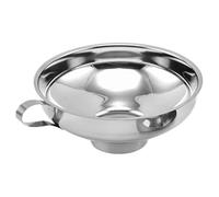 Canning Funnel - Stainless Steel Wide Opening Jar Filling Tool, Stainless Steel Pour Funnel, Grip Handle, Kitchen Transfer Aid For Filling Bottles Oil Powder Jam Grains Dry Wet Ingredients Food