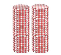 Canning Jar Lids - 50 Piece Regular Mouth Canning Lids | Metal Reusable Leak Proof Caps 85mm For Jams Coffee Tea Fruits Food Oats Yogurt Kitchen Pantry Salad Cookie Snack Candy