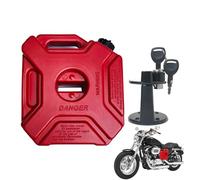 Canno di reserva - Recipiente de reserva de combustible, almacenamiento de respaldo de emergencia A | Depósito de gasolina de 5 l Lockcleblable, robusta construcción para viajes al aire libre