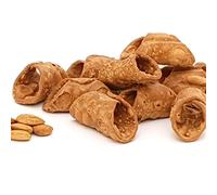 Cannoli sicilianos pequeños, directamente desde Sicilia, elaboración artesanal de antigua repostería (box gr. 500 - 36-40 piezas). RAREZZE: dulces, pastelas, galletas