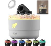 Cannon Blast Aroma Humidifier, Cannon Blast Turret Aromatherapy Humidifier, Cannon Blast Turret Humidifier Silent Diffuser, Bedroom LED Waterless Auto Shut Off Aroma Diffuser for Home, Office (White)