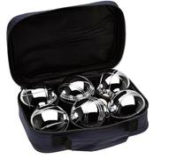 CANNON - Estuche 6 Bolas Petanca Hierro Unisex Adulto