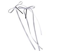 CANNXI 1 par de horquillas para el pelo con lazo, accesorios para el cabello, accesorios para la cabeza, de tela, con lazo, para niñas y mujeres