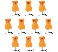 CANNXI 10 horquillas para el pelo con diseño de ratones, divertidas y divertidas para mascotas, accesorios para el pelo para niños y niñas