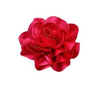 CANNXI Accesorios para el cabello con flores supergrandes, accesorios de horquilla para el escenario, joyería exagerada para la cabeza
