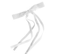 CANNXI Borlas largas vintage de terciopelo con lazo, pinzas laterales para el pelo, accesorios para el cabello, joyería de fiesta para mujeres y niñas