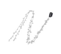CANNXI Cadena de extensión de pelo para trenzas, diamantes de imitación, borlas, pasador, accesorio elegante para mujeres y niñas