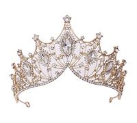 CANNXI Coronas de cristal coloridas para novia, tiara de reina, para boda, tocado, accesorio de joyería para el cabello para mujeres y niñas