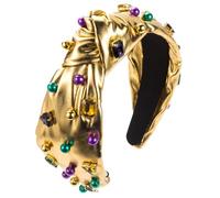 CANNXI Diadema de calavera alta con nudos hechos a mano para mujeres y niñas, joyería del día de San Patricio