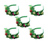 CANNXI Diadema de Navidad intermitente con luz LED integrada, accesorio para el cabello festivo para fiestas de Año Nuevo