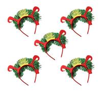 CANNXI Diadema de Navidad intermitente con luz LED integrada, accesorio para el cabello festivo para fiestas de Año Nuevo