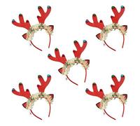 CANNXI Diadema de Navidad intermitente con luz LED integrada, accesorio para el cabello festivo para fiestas de Año Nuevo
