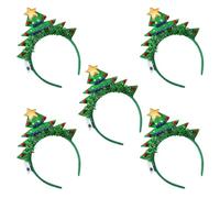 CANNXI Diadema de Navidad intermitente con luz LED integrada, accesorio para el cabello festivo para fiestas de Año Nuevo