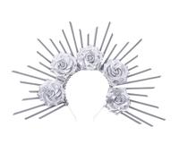 CANNXI Diadema elegante de aleación para mujer, para fiestas y bodas