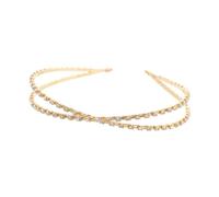 CANNXI Diademas para mujer, elegante diadema con diamantes brillantes, accesorio único para el cabello, diadema delicada incrustada para entusiastas de la moda
