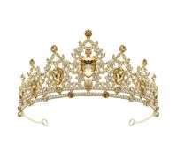 CANNXI Diademas para mujer, tiara de boda, corona de cristal, diadema de moda, accesorios para el cabello, joyería para la cabeza, regalo