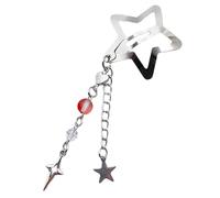 CANNXI Elegante horquilla de metal con forma de estrella para el pelo, borlas, pasador de cuentas de corazón, accesorio de estilo para mujeres y niñas