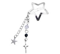 CANNXI Elegante horquilla de metal con forma de estrella para el pelo, borlas, pasador de cuentas de corazón, accesorio de estilo para mujeres y niñas