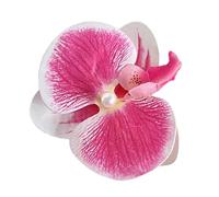 CANNXI Elegante pinza para el pelo con diseño de flores, horquillas para el pelo de acrílico de flores grandes, horquilla elegante para bodas y fiestas