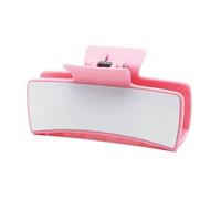 CANNXI Elegante pinza para el pelo con placa de aluminio para sublimación de moda, para mujer, con tecnología de transferencia de calor