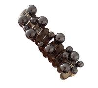 CANNXI Elegantes bandas elásticas para el pelo para cola de caballo, cuerdas para el pelo, accesorios para el cabello de resina para mujeres y niñas