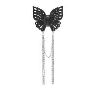 CANNXI Elegantes pinzas para el pelo con diseño de mariposa grande para mujer, con borlas, horquilla para el pelo, accesorio para el cabello más fino y grueso