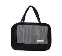 CANNXI Estuche organizador de viaje para joyas, bolsa de baño portátil de malla para artículos de aseo de ducha, soporte de almacenamiento de maquillaje