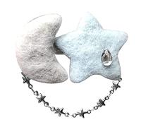 CANNXI Horquillas para el pelo con diseño de estrella dulce para niñas y niños, de imitación de color sólido, bonita pinza lateral para el pelo