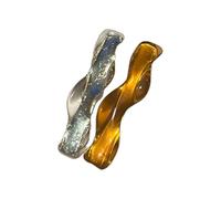 CANNXI Juego de 2 horquillas geométricas de acetato para mujer, accesorios para el cabello
