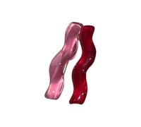 CANNXI Juego de 2 horquillas geométricas de acetato para mujer, accesorios para el cabello