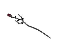 CANNXI Palillos para el pelo vintage con diseño de rosas para mujer, horquillas para el pelo, palillos de disco, tocado