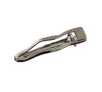 CANNXI Pasador de pelo de línea de metal retro, elegante, herramienta de peinado, forma de línea para el cabello, joyería de rejilla para el cabello